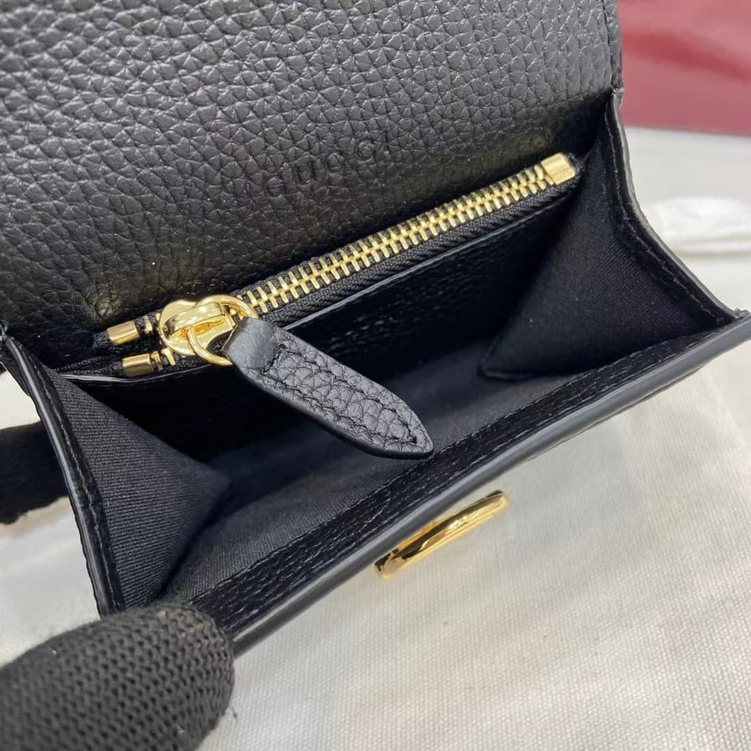 Gucci Softbit Leather Black Card Case 828148_8_160008 Gucci Softbit Leather Black Card Case 828148