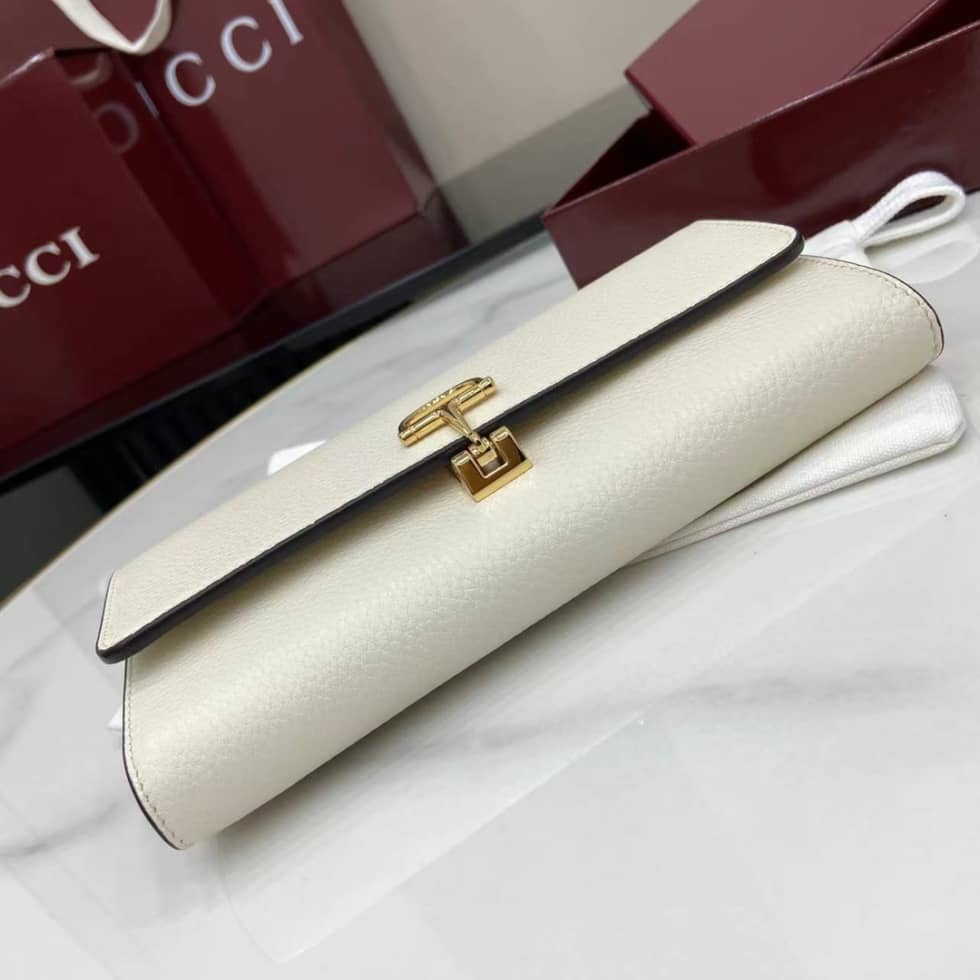 Gucci Softbit Leather White Continental Wallet_3_160018 Gucci Softbit Leather White Continental Wallet