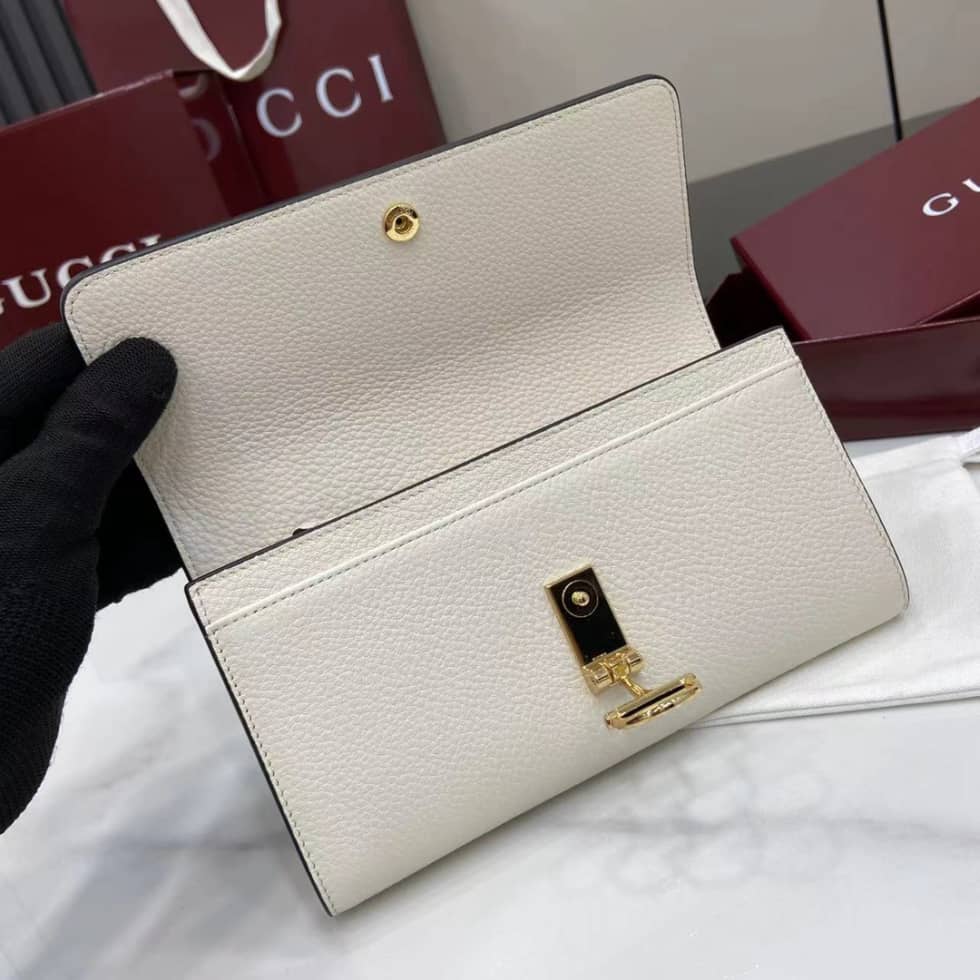 Gucci Softbit Leather White Continental Wallet_7_160018 Gucci Softbit Leather White Continental Wallet