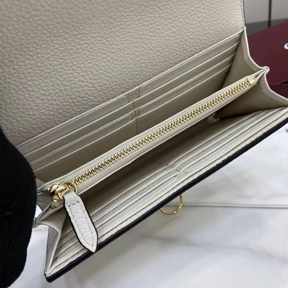 Gucci Softbit Leather White Continental Wallet_8_160018 Gucci Softbit Leather White Continental Wallet