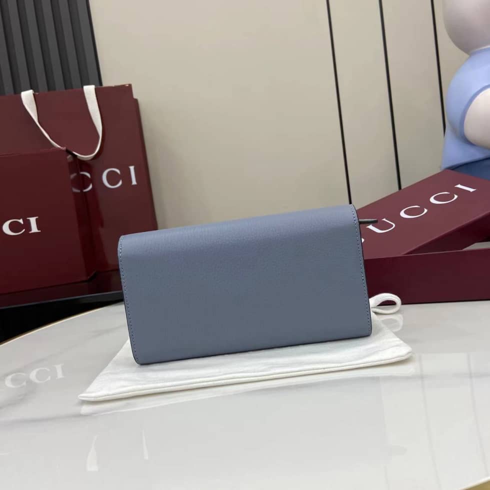 Gucci Softbit Leather Blue Continental Wallet_1_160028 Gucci Softbit Leather Blue Continental Wallet