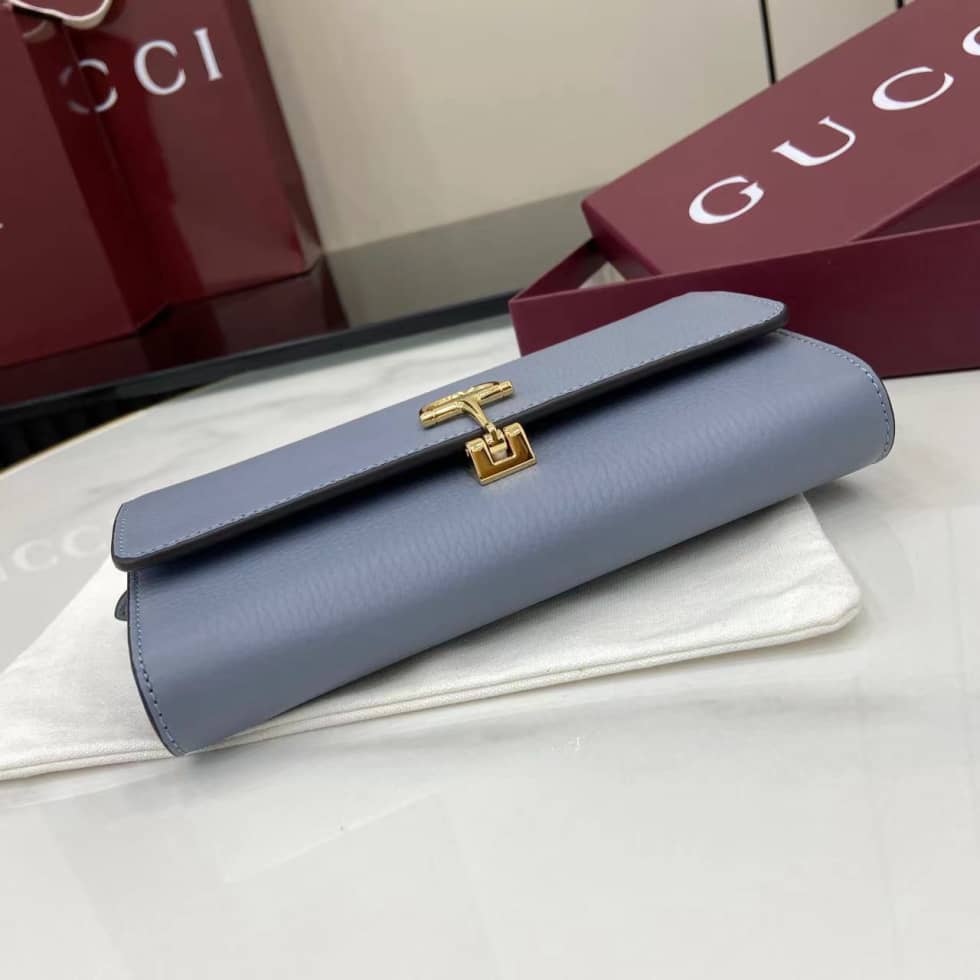 Gucci Softbit Leather Blue Continental Wallet_3_160028 Gucci Softbit Leather Blue Continental Wallet