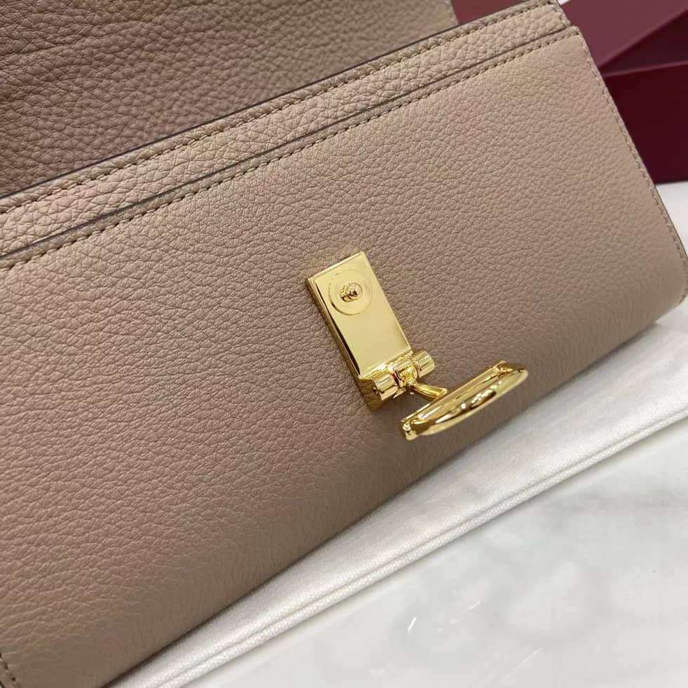 Gucci Softbit Leather Taupe Continental Wallet_5_160038 Gucci Softbit Leather Taupe Continental Wallet