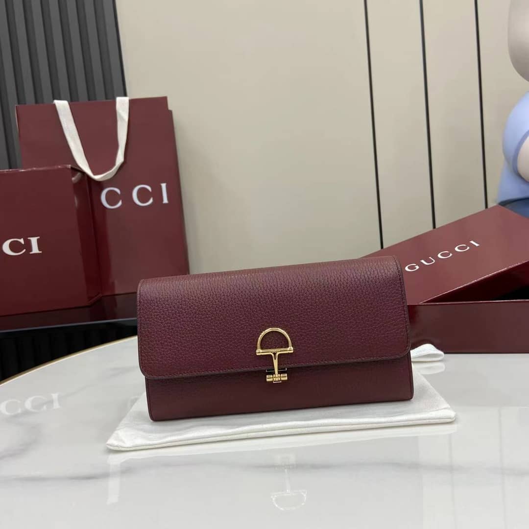 Gucci Softbit Leather Burgundy Continental Wallet_10_160068 Gucci Softbit Leather Burgundy Continental Wallet