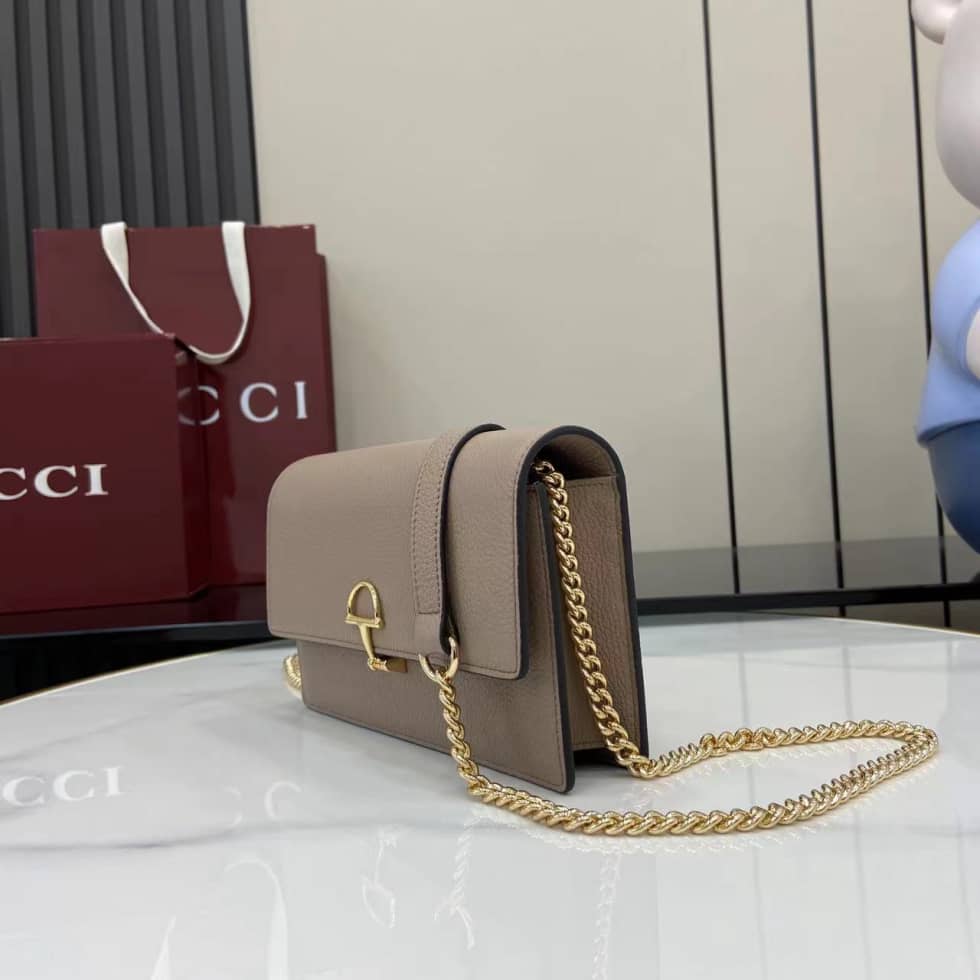 Gucci Softbit Leather Small Taupe Bag 837373_2_160098 Gucci Softbit Leather Small Taupe Bag 837373