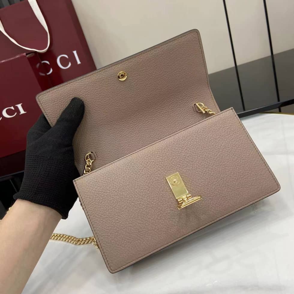 Gucci Softbit Leather Small Taupe Bag 837373_6_160098 Gucci Softbit Leather Small Taupe Bag 837373