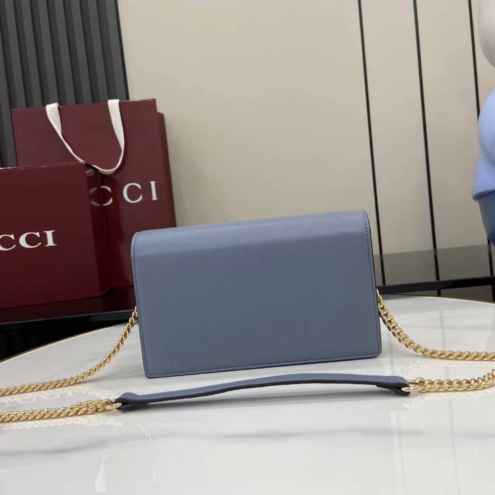 Gucci Softbit Leather Small Blue Bag 837373_1_160108 Gucci Softbit Leather Small Blue Bag 837373