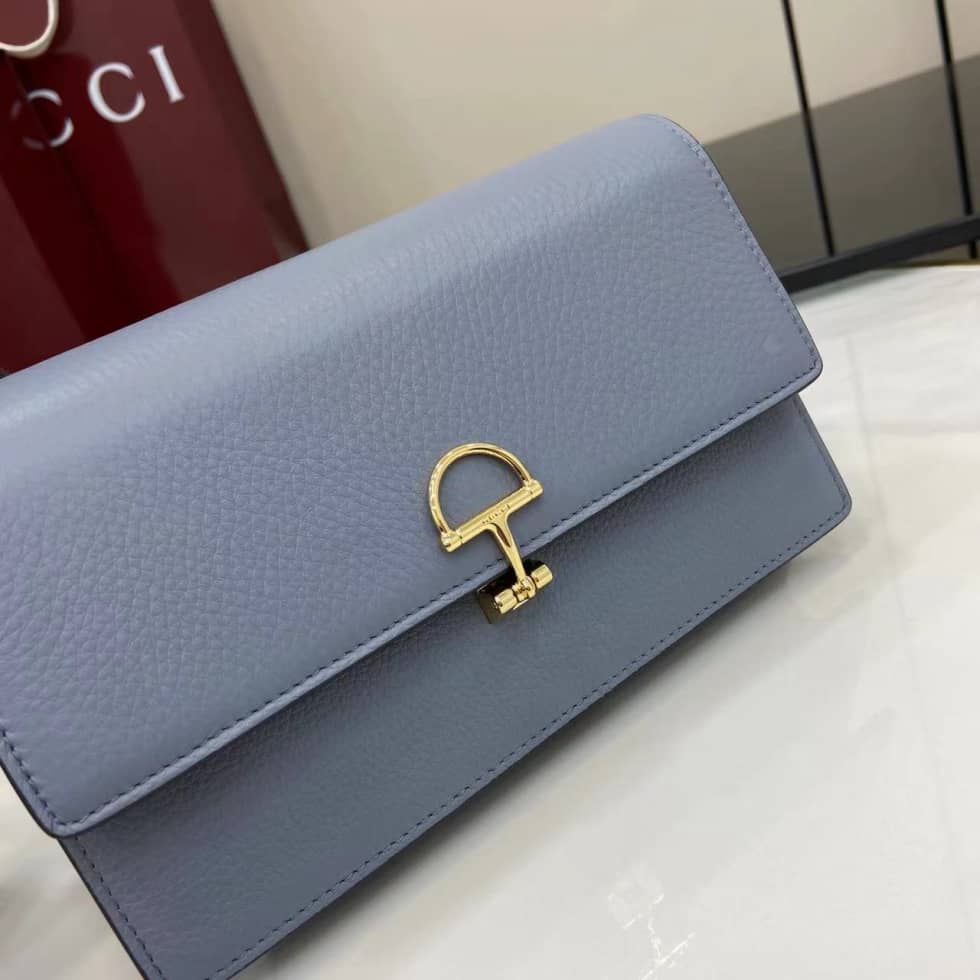 Gucci Softbit Leather Small Blue Bag 837373_4_160108 Gucci Softbit Leather Small Blue Bag 837373