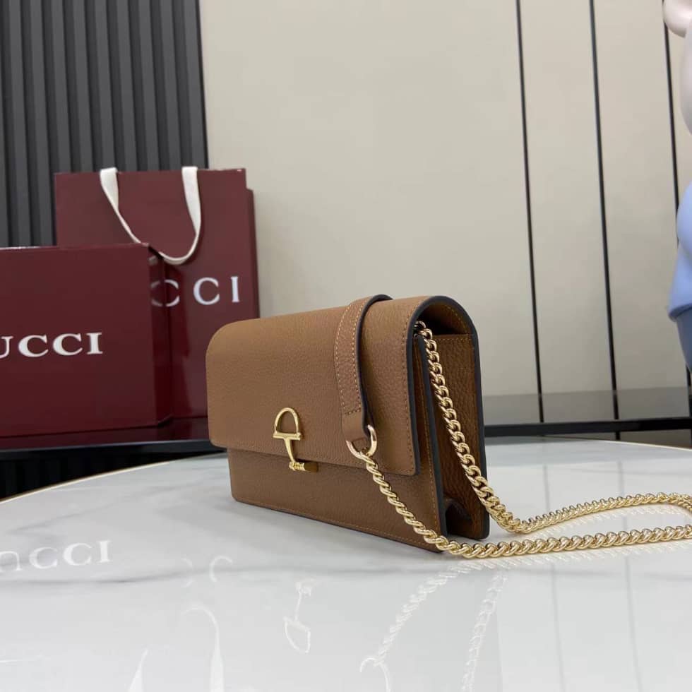 Gucci Softbit Leather Small Brown Bag 837373_2_160118 Gucci Softbit Leather Small Brown Bag 837373