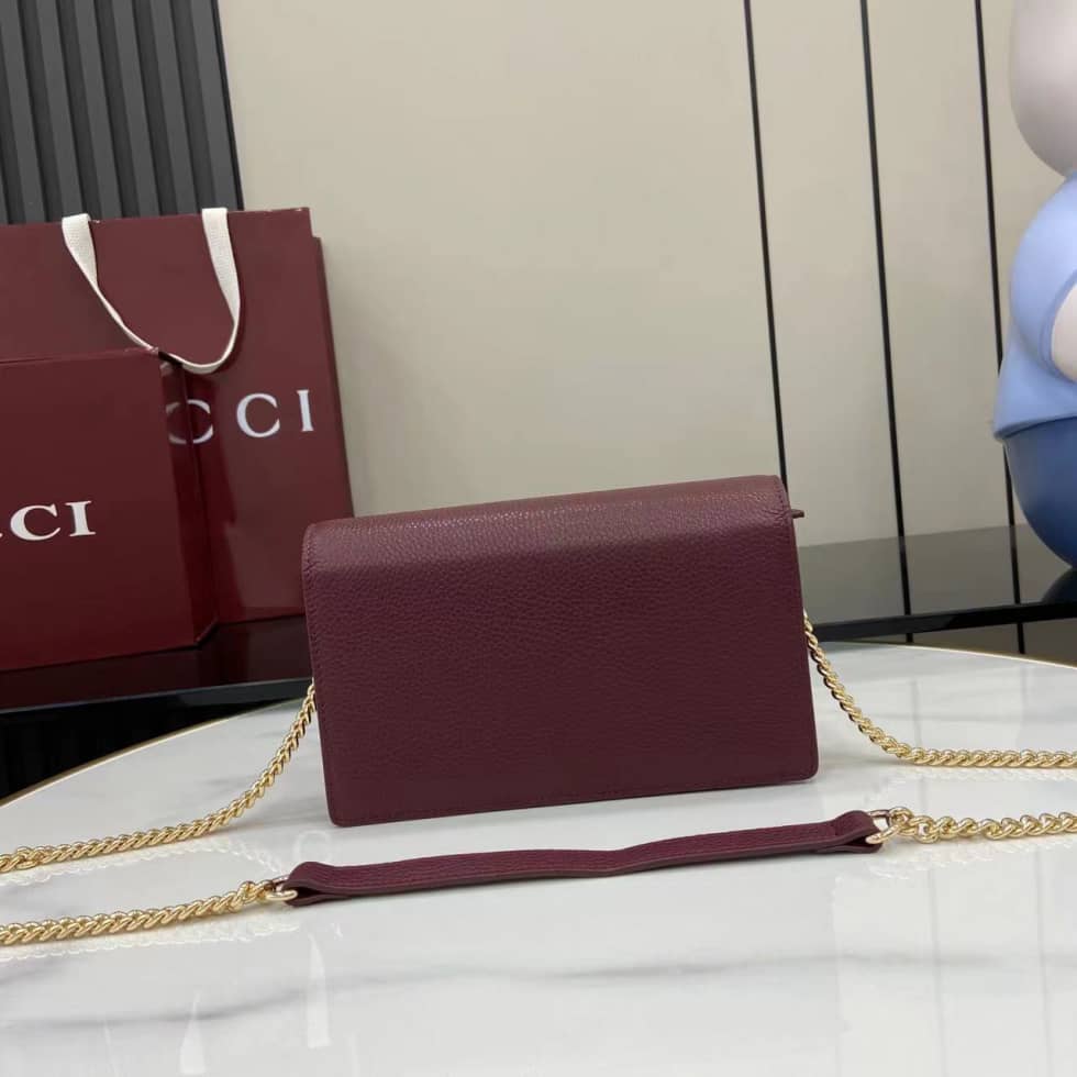 Gucci Softbit Leather Small Burgundy Bag 837373_1_160128 Gucci Softbit Leather Small Burgundy Bag 837373