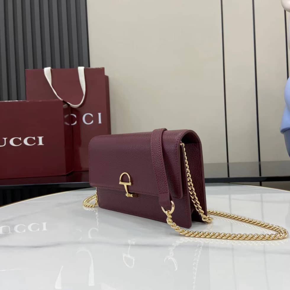 Gucci Softbit Leather Small Burgundy Bag 837373_2_160128 Gucci Softbit Leather Small Burgundy Bag 837373