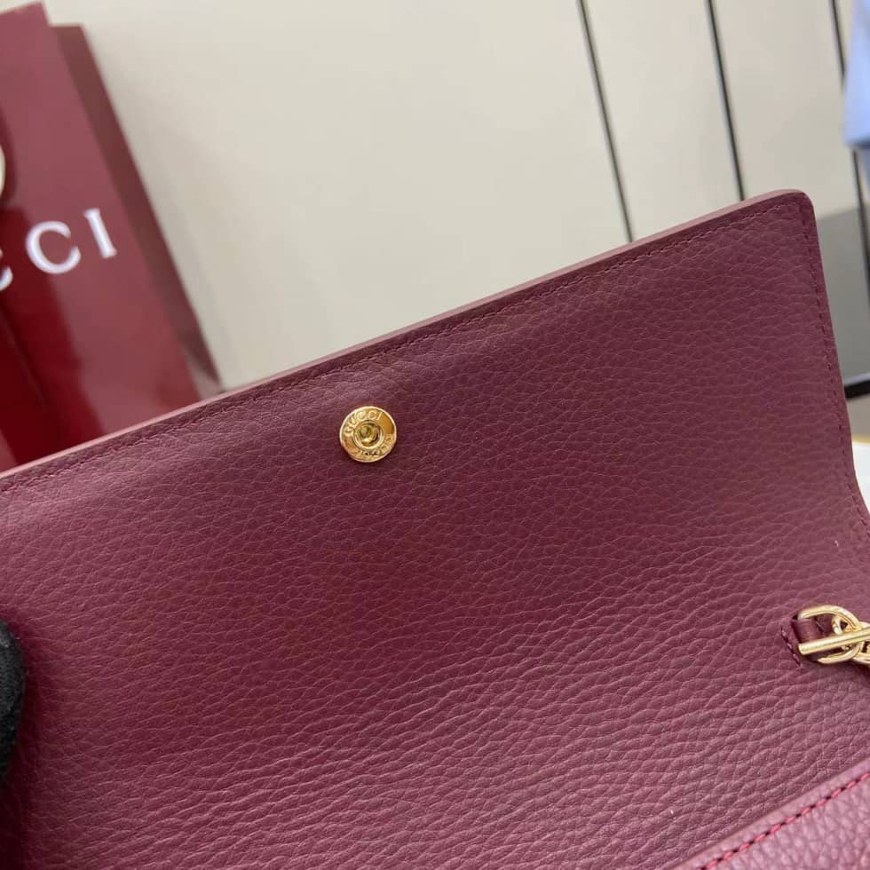 Gucci Softbit Leather Small Burgundy Bag 837373_8_160128 Gucci Softbit Leather Small Burgundy Bag 837373