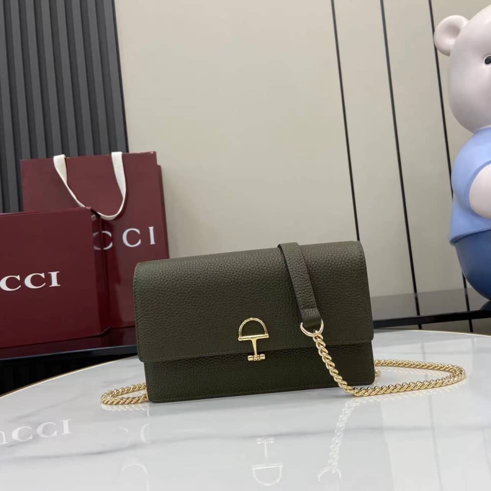 Gucci Softbit Leather Small Green Bag 837373_10_160138 Gucci Softbit Leather Small Green Bag 837373