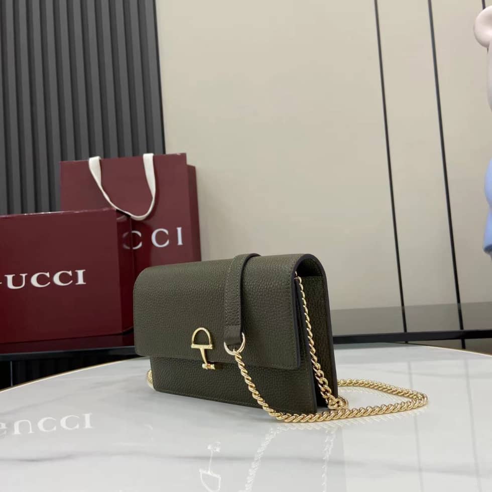 Gucci Softbit Leather Small Green Bag 837373_2_160138 Gucci Softbit Leather Small Green Bag 837373