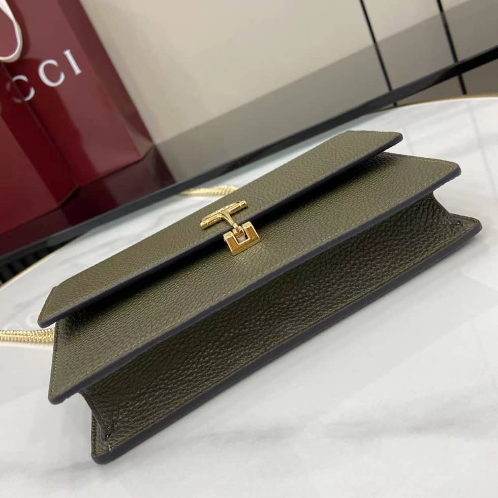 Gucci Softbit Leather Small Green Bag 837373_3_160138 Gucci Softbit Leather Small Green Bag 837373
