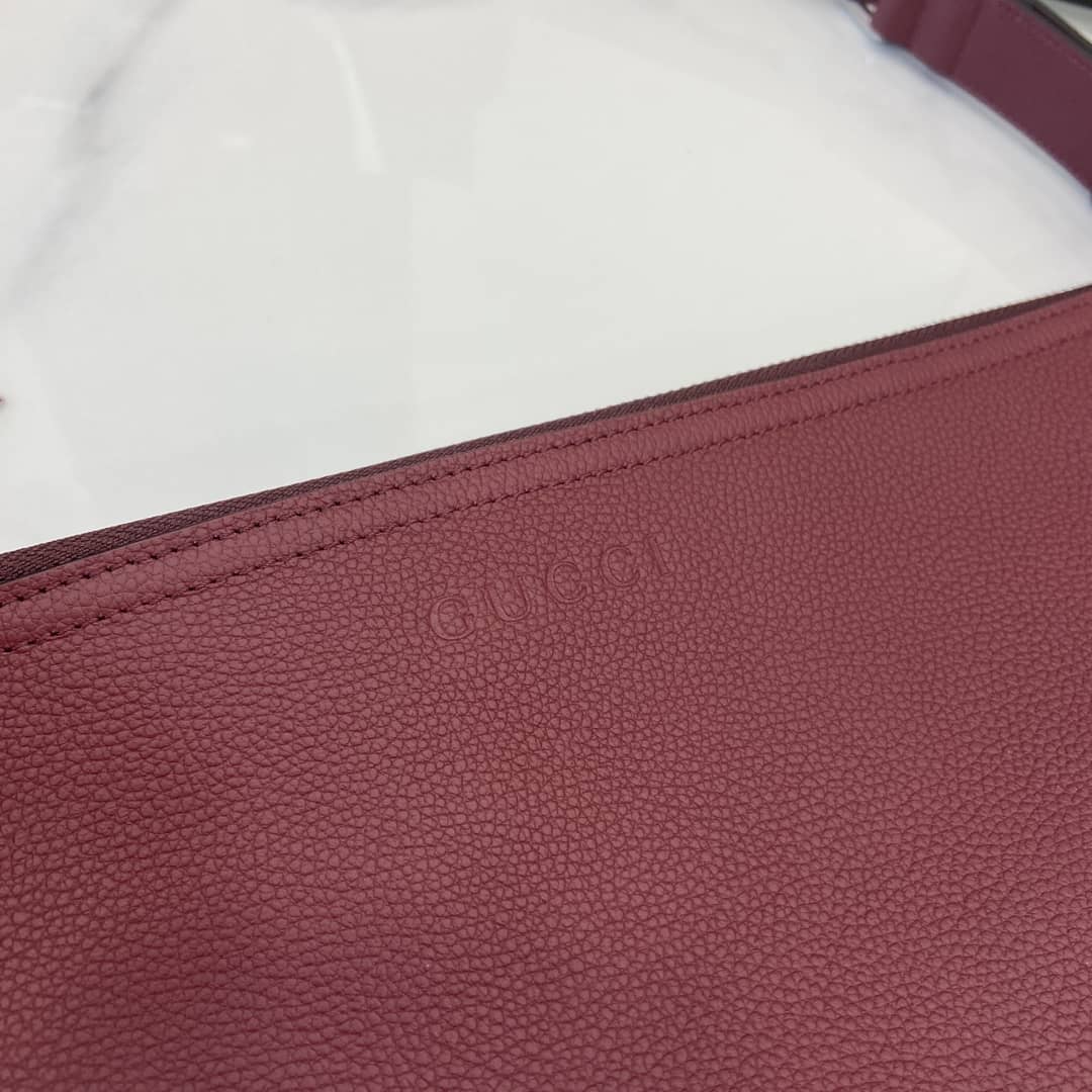 Gucci B Mens Leather Small Burgundy Shoulder Bag_5_160208 Gucci B Mens Leather Small Burgundy Shoulder Bag