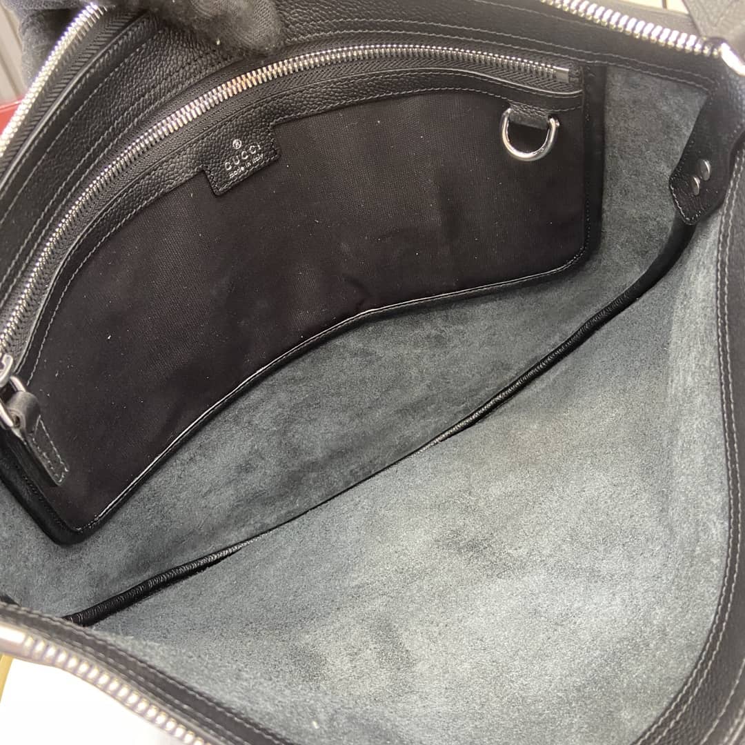 Gucci B Mens Leather Small Black Shoulder Bag_7_160218 Gucci B Mens Leather Small Black Shoulder Bag