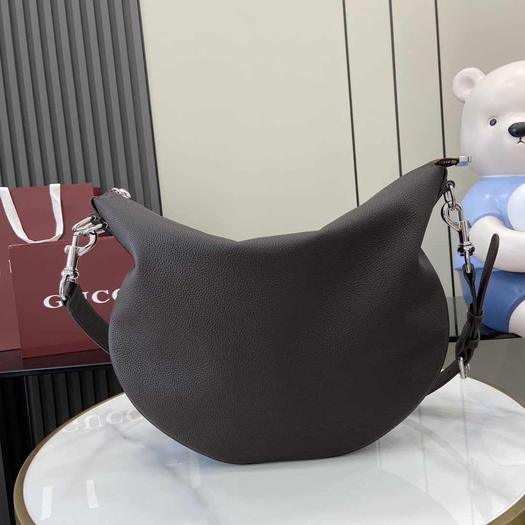 Gucci B Mens Leather Small Brown Shoulder Bag_10_160228 Gucci B Mens Leather Small Brown Shoulder Bag