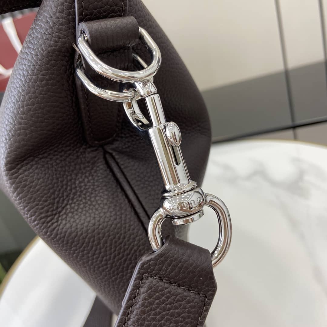 Gucci B Mens Leather Small Brown Shoulder Bag_5_160228 Gucci B Mens Leather Small Brown Shoulder Bag
