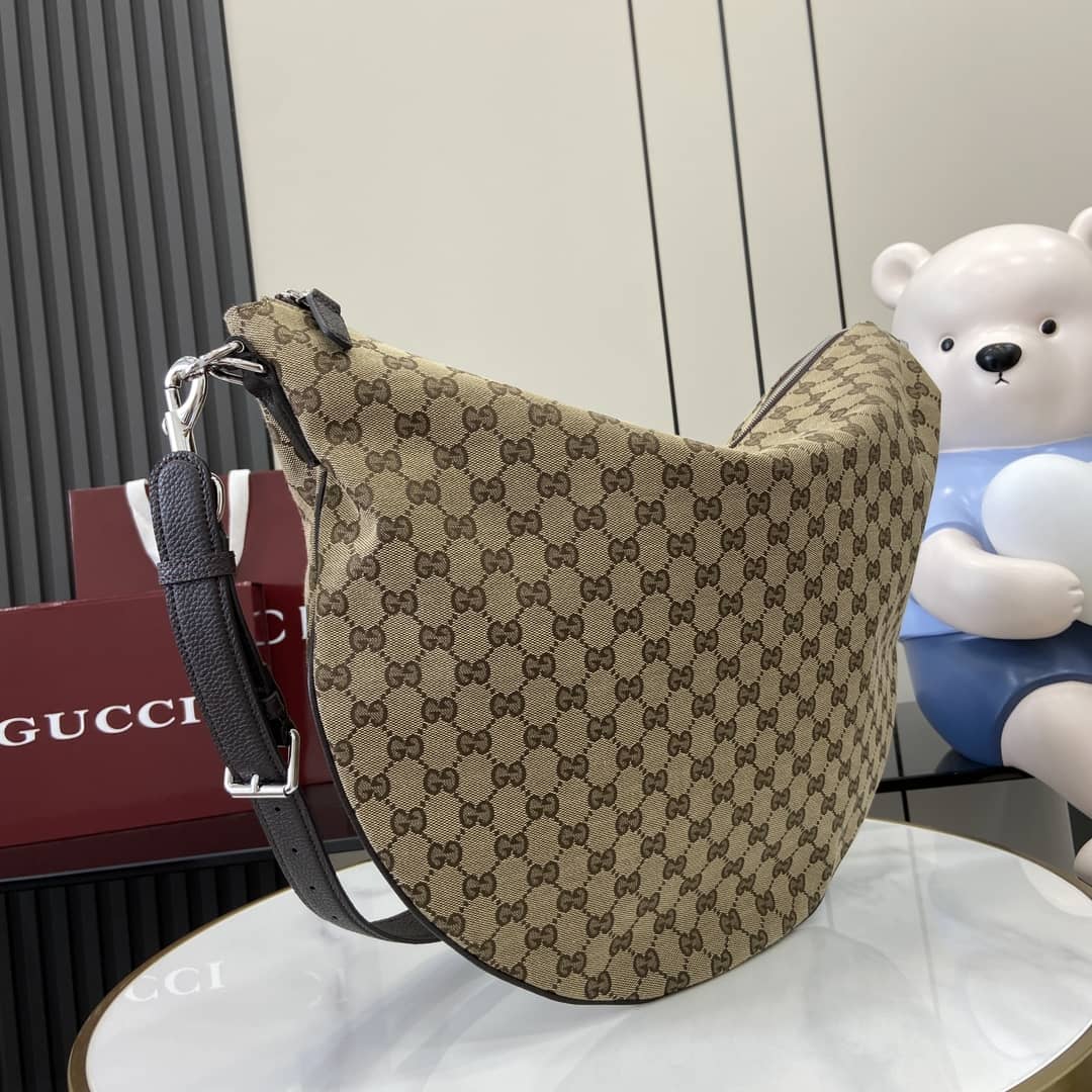 Gucci B GG Canvas Large Beige Shoulder Bag 800194_1_160248 Gucci B GG Canvas Large Beige Shoulder Bag 800194