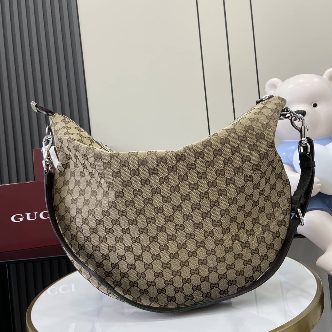 Gucci B GG Canvas Large Beige Shoulder Bag 800194_2_160248 Gucci B GG Canvas Large Beige Shoulder Bag 800194