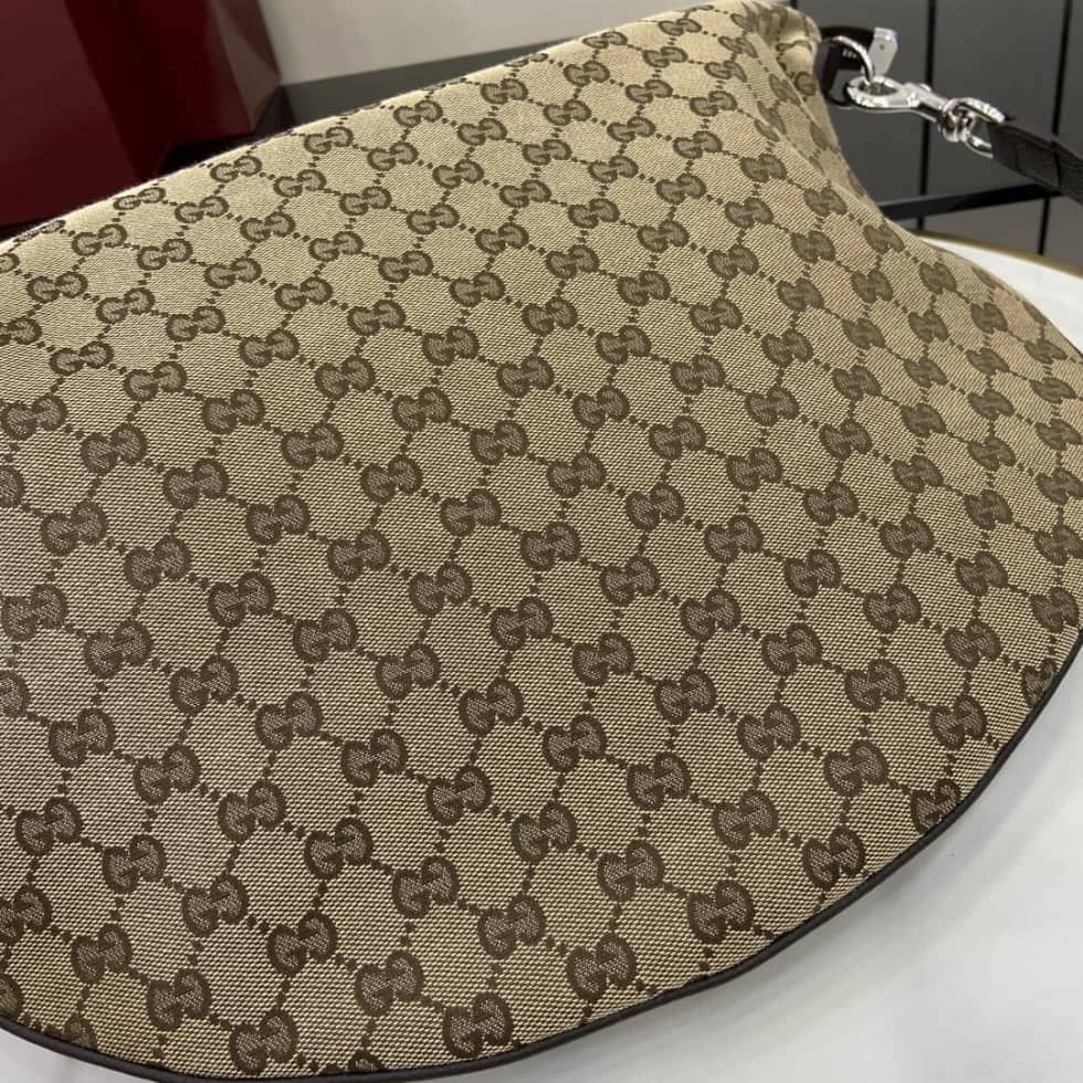 Gucci B GG Canvas Large Beige Shoulder Bag 800194_4_160248 Gucci B GG Canvas Large Beige Shoulder Bag 800194