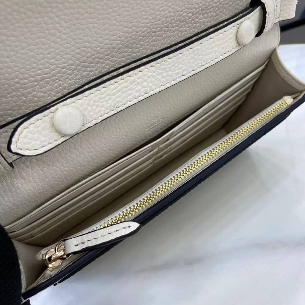 Gucci Dionysus Leather White Chain Wallet 837373_7_160258 Gucci Dionysus Leather White Chain Wallet 837373