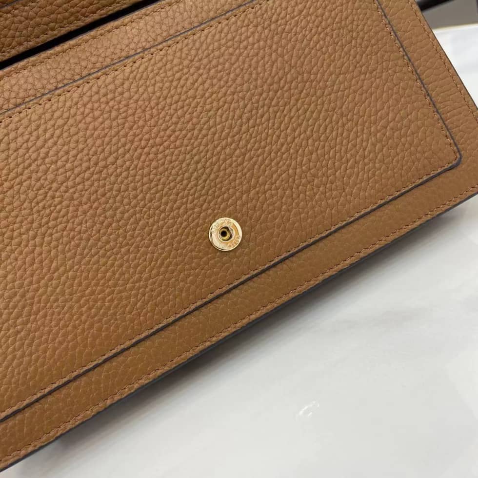 Gucci Dionysus Leather Brown Chain Wallet 837373_5_160268 Gucci Dionysus Leather Brown Chain Wallet 837373