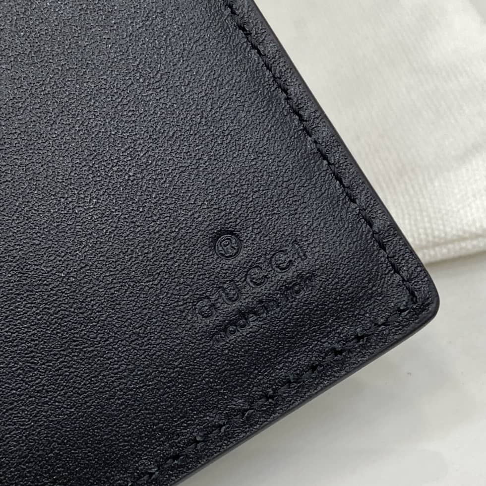 Gucci Imprint Mens Leather Black Card Case_8_160328 Gucci Imprint Mens Leather Black Card Case