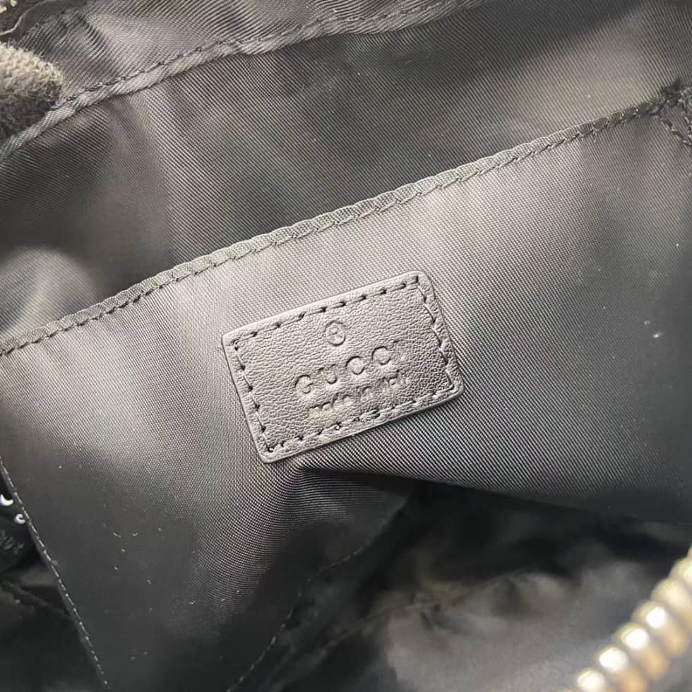 Gucci GG Canvas Small Black Crossbody Bag 834802_8_160368 Gucci GG Canvas Small Black Crossbody Bag 834802