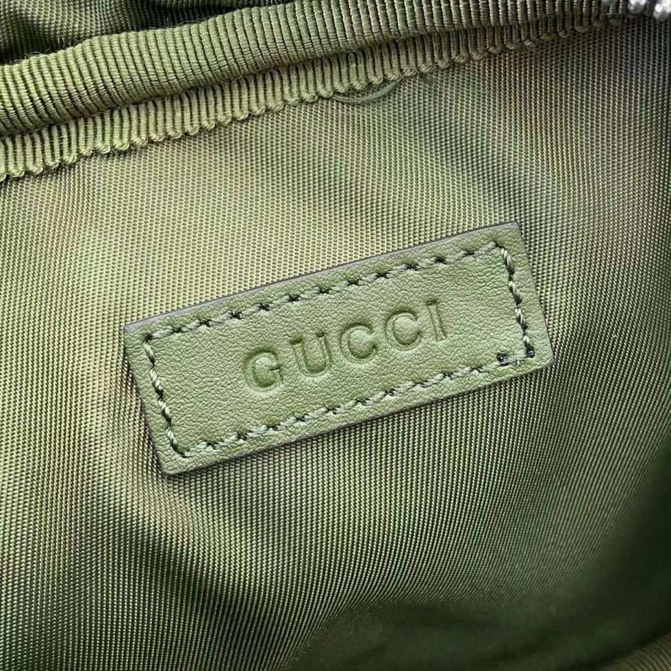 Gucci Mens GG Mini Green Crossbody Bag 834268_8_160388 Gucci Mens GG Mini Green Crossbody Bag 834268