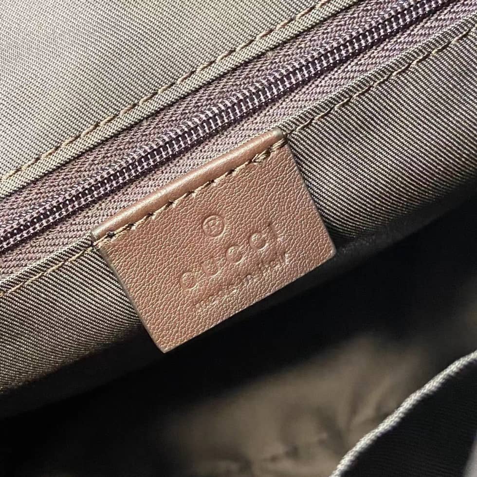 Gucci GG Canvas Large Green Tote Bag_8_160458 Gucci GG Canvas Large Green Tote Bag
