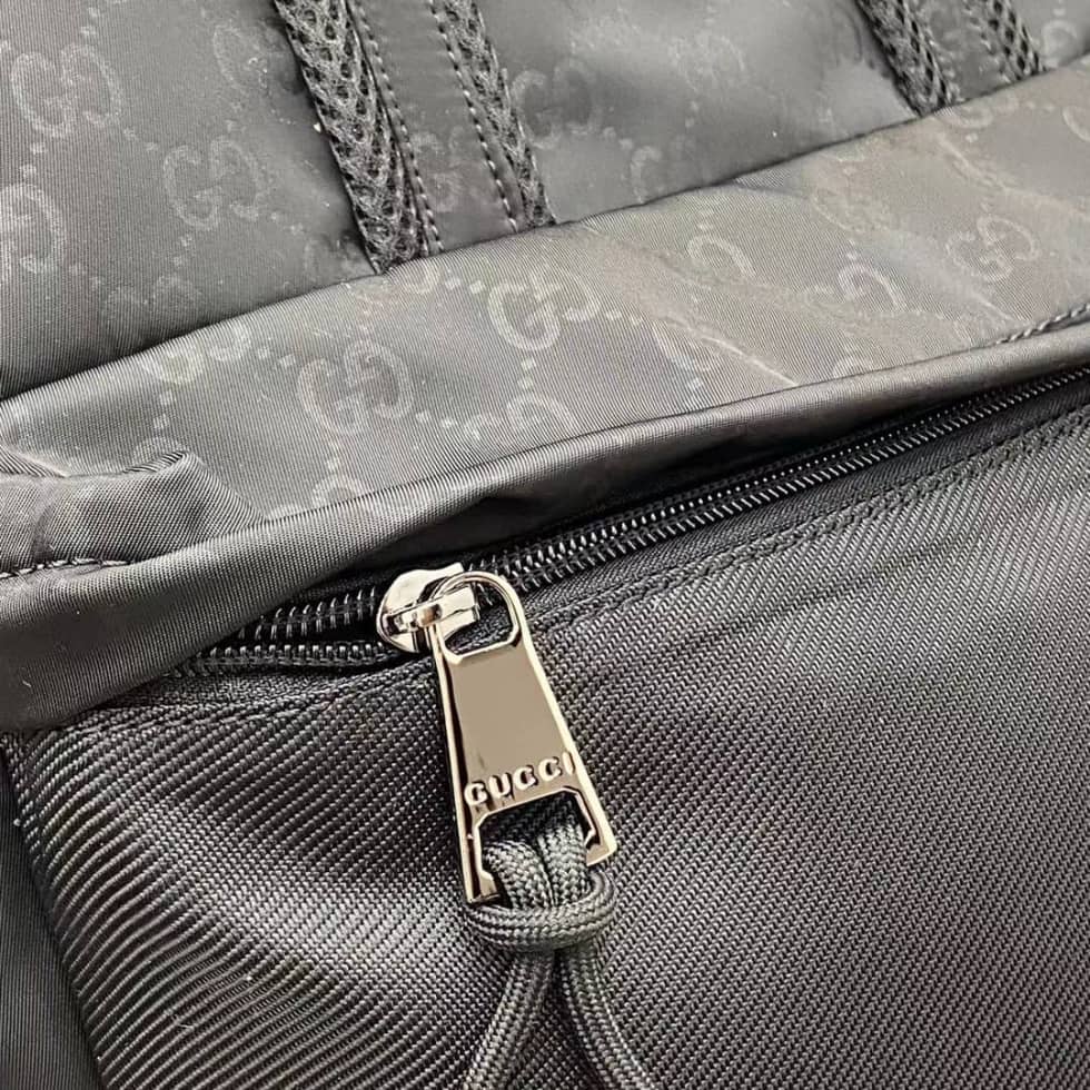 Gucci GG Nylon Mens Large Black Tote 818962_5_160508 Gucci GG Nylon Mens Large Black Tote 818962