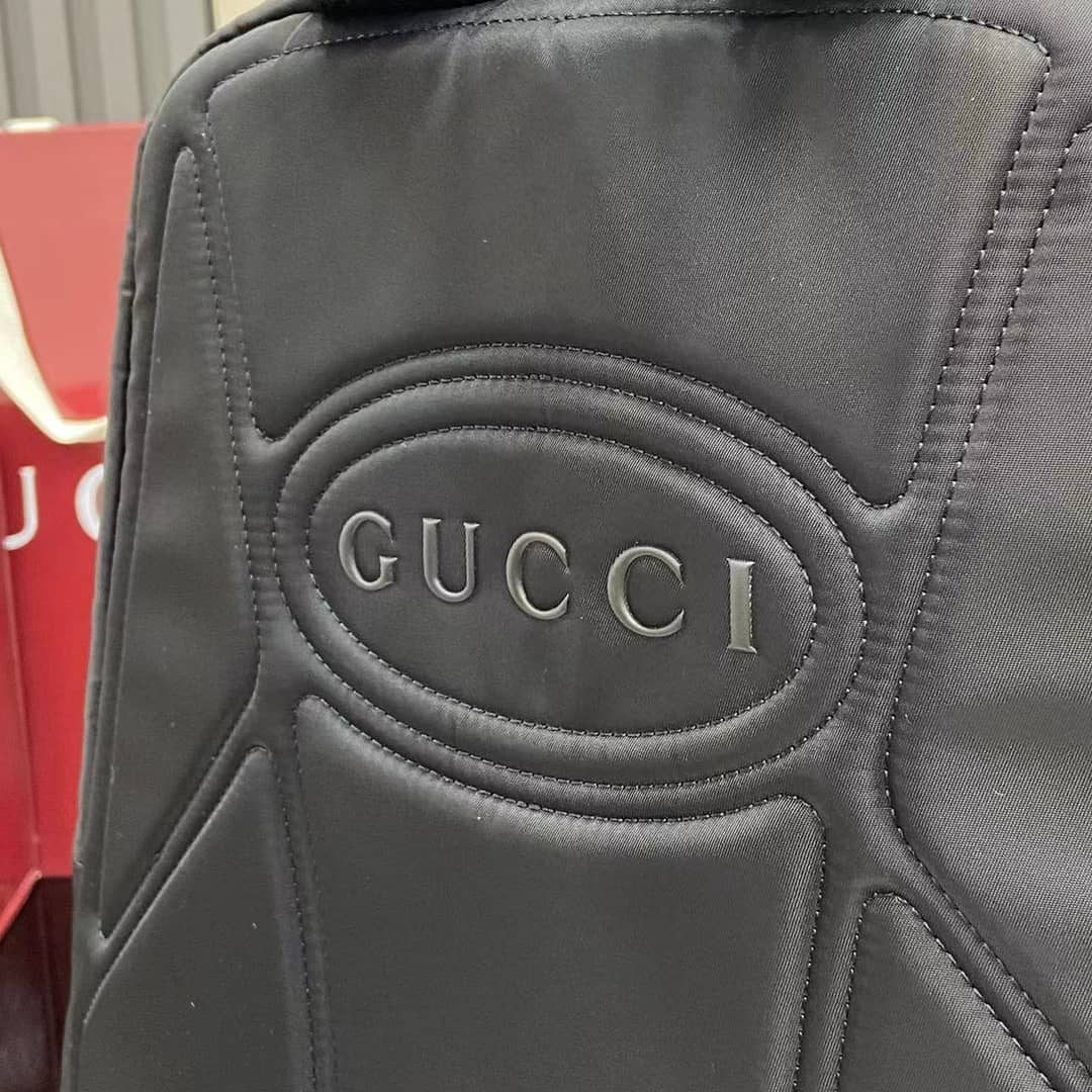 Gucci Nexus Nylon Mens Medium Black Backpack_4_160518 Gucci Nexus Nylon Mens Medium Black Backpack