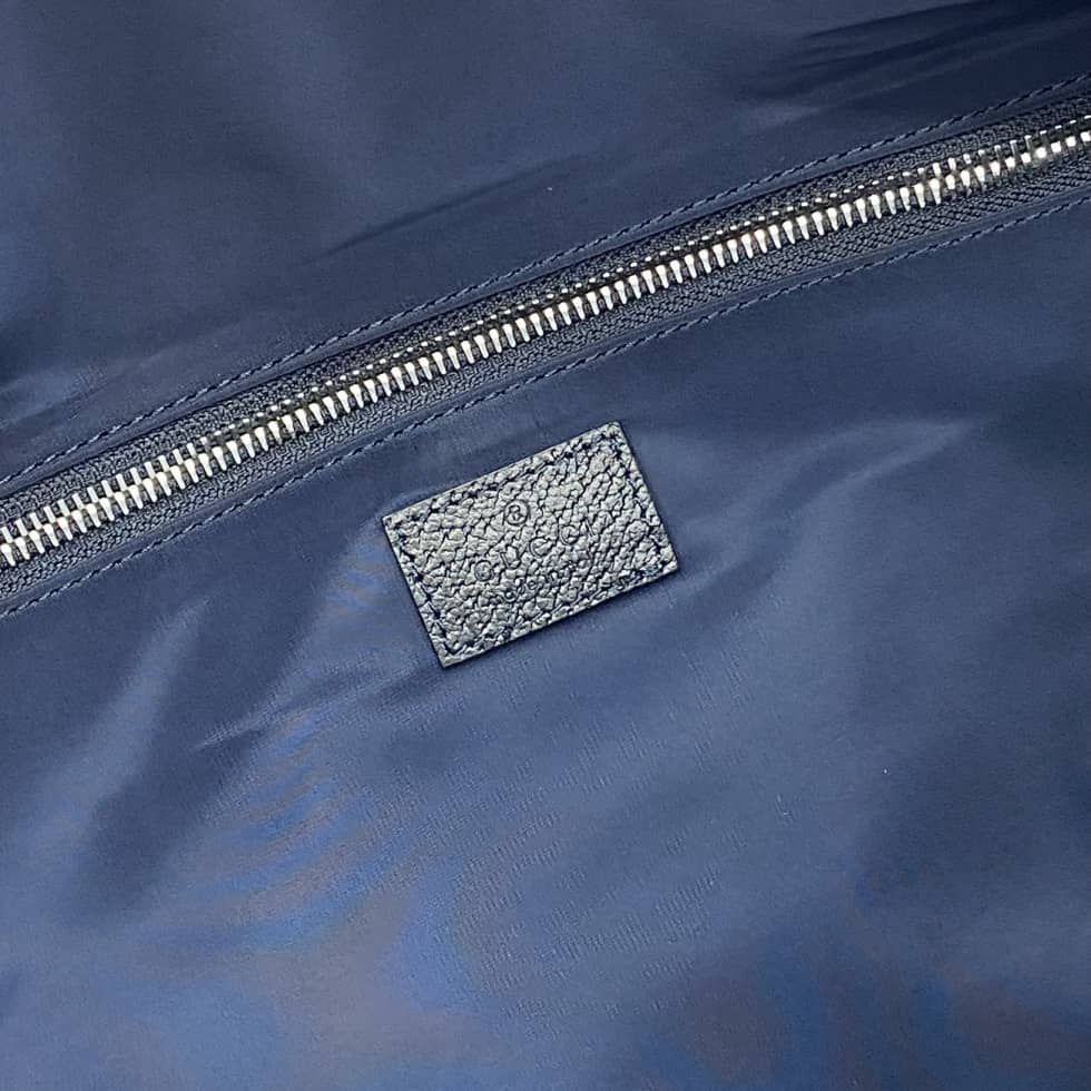 Gucci GG Mens Medium Blue Duffle Bag 799871_8_160538 Gucci GG Mens Medium Blue Duffle Bag 799871