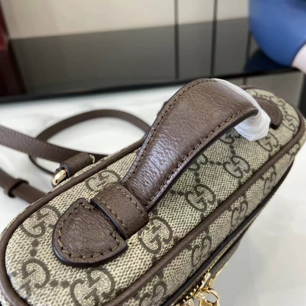 Gucci Ophidia Canvas Small Brown Vanity Bag_3_160578 Gucci Ophidia Canvas Small Brown Vanity Bag