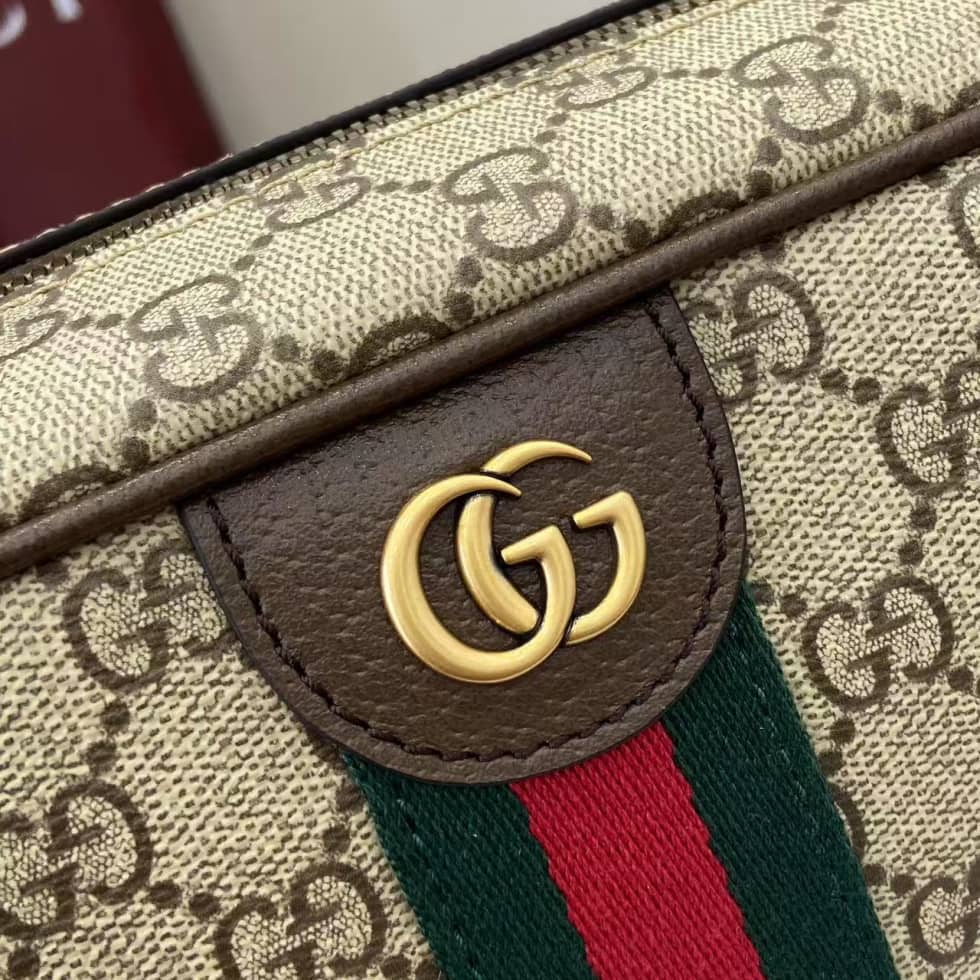 Gucci Ophidia Mens Canvas Medium Brown Crossbody Bag_5_160588 Gucci Ophidia Mens Canvas Medium Brown Crossbody Bag