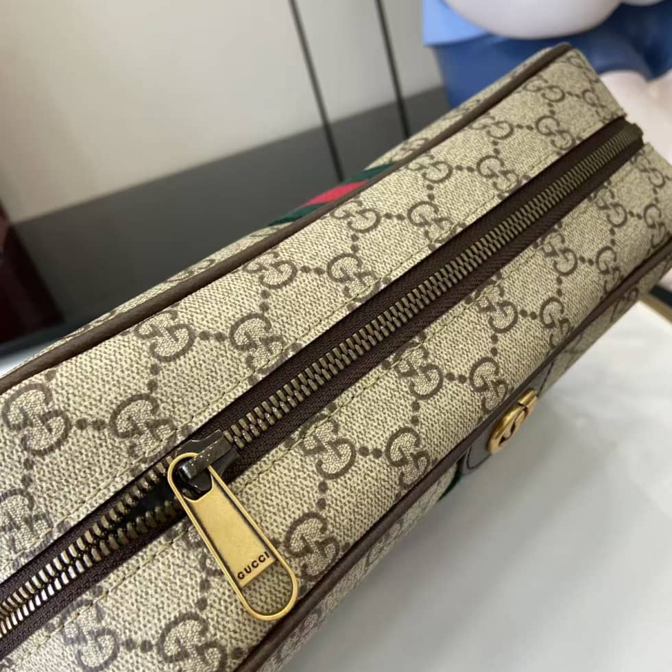 Gucci Ophidia Mens Canvas Medium Brown Crossbody Bag_6_160588 Gucci Ophidia Mens Canvas Medium Brown Crossbody Bag