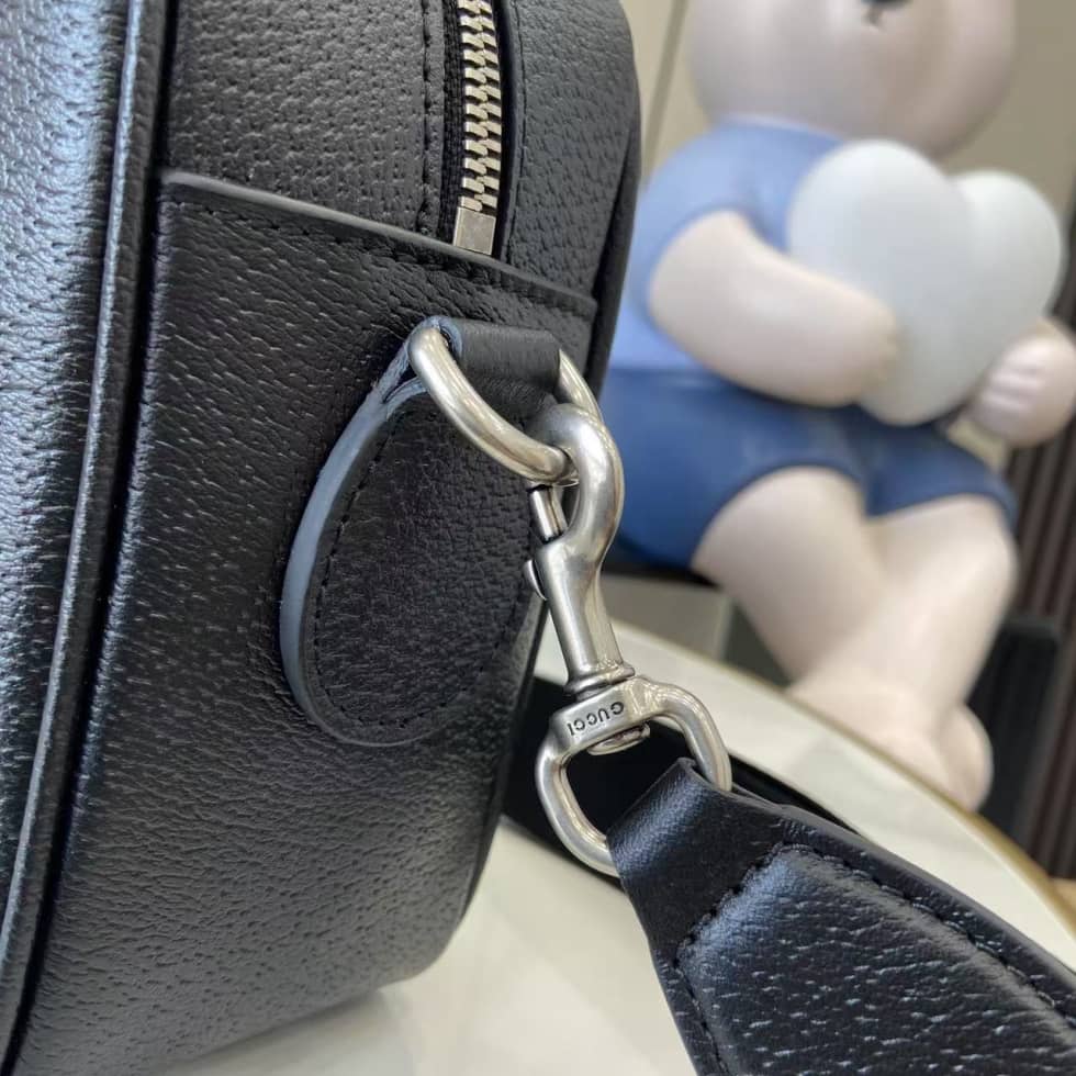 Gucci Ophidia Mens Leather Medium Black Crossbody Bag_4_160598 Gucci Ophidia Mens Leather Medium Black Crossbody Bag