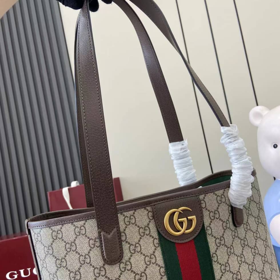 Gucci Ophidia Mens Canvas Medium Brown Tote_6_160608 Gucci Ophidia Mens Canvas Medium Brown Tote
