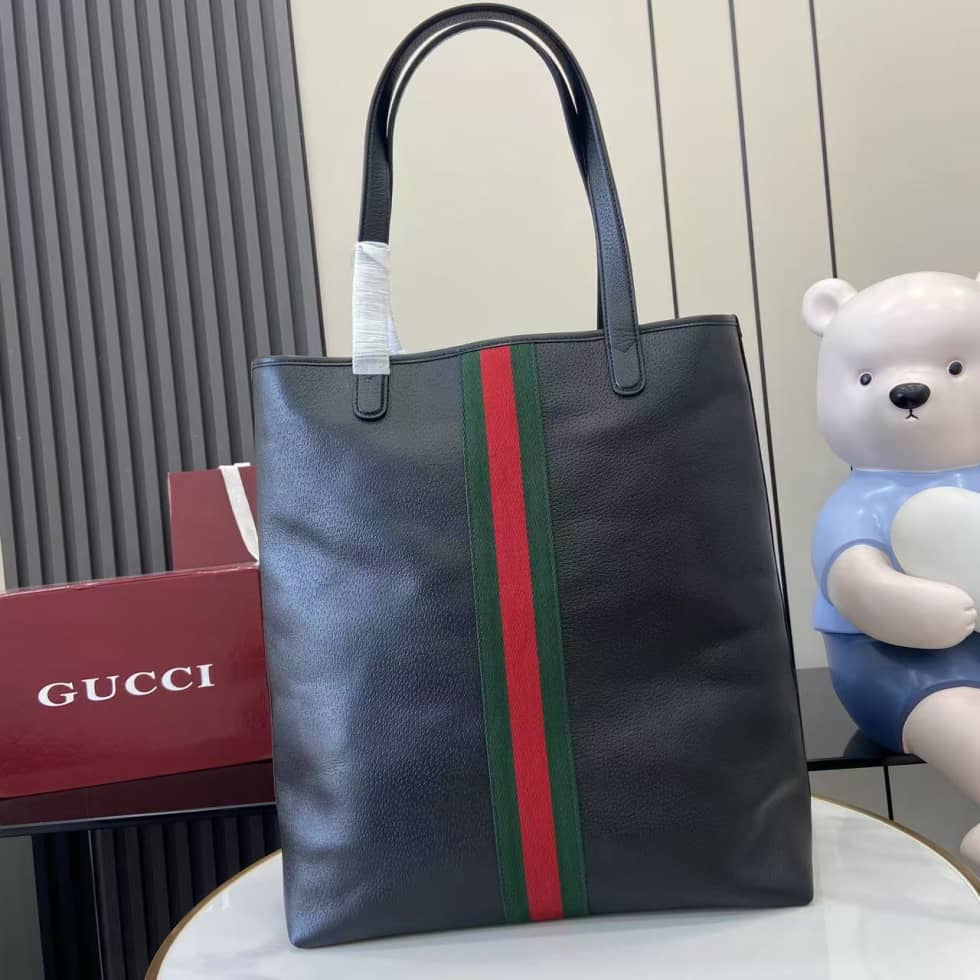 Gucci Ophidia Mens Leather Large Black Tote_1_160618 Gucci Ophidia Mens Leather Large Black Tote