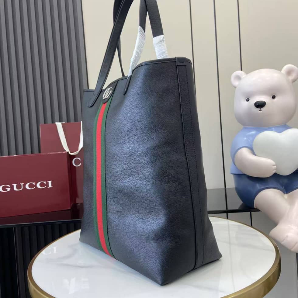 Gucci Ophidia Mens Leather Large Black Tote_2_160618 Gucci Ophidia Mens Leather Large Black Tote