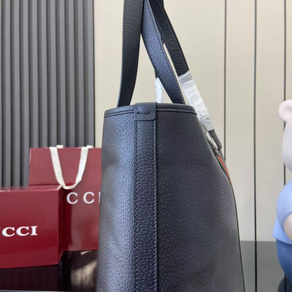 Gucci Ophidia Mens Leather Large Black Tote_6_160618 Gucci Ophidia Mens Leather Large Black Tote