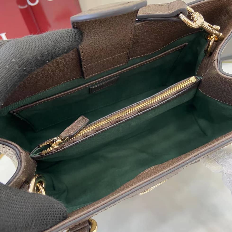 Gucci Ophidia Canvas Small Brown Tote Bag 836840_7_160628 Gucci Ophidia Canvas Small Brown Tote Bag 836840