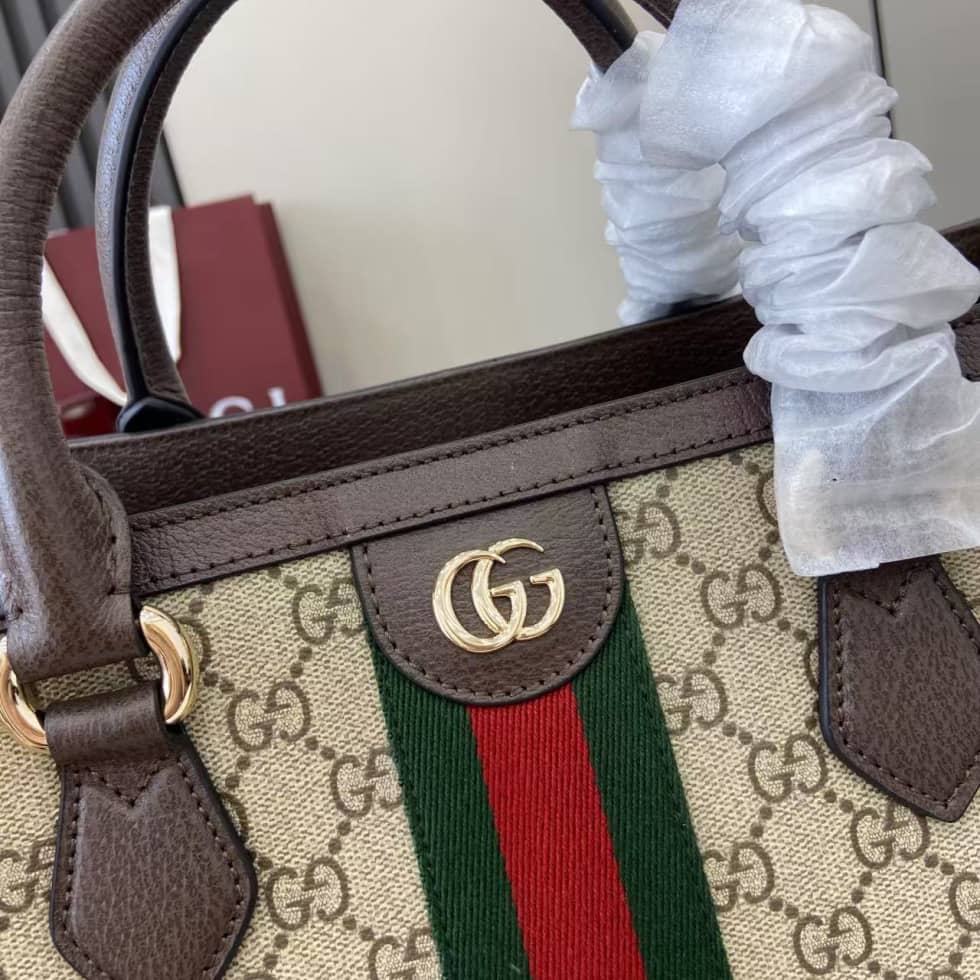 Gucci Ophidia Canvas Large Brown Tote Bag 836838_4_160648 Gucci Ophidia Canvas Large Brown Tote Bag 836838