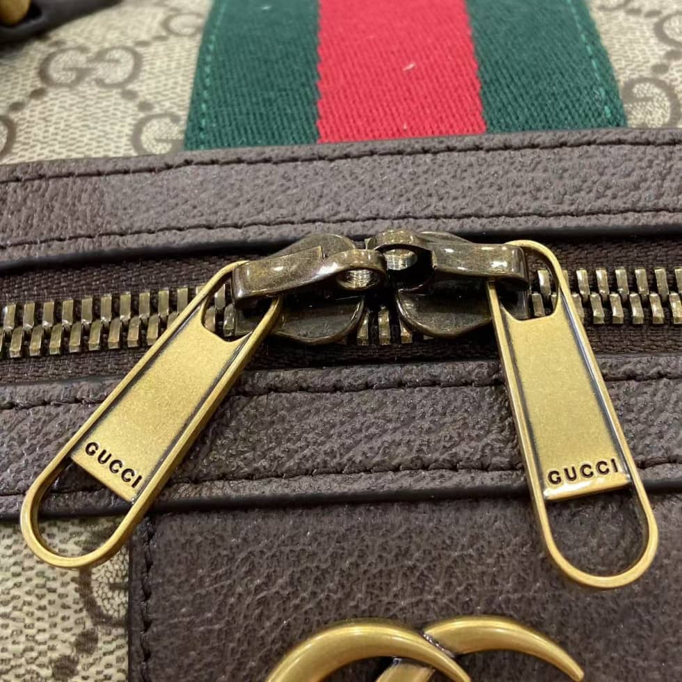 Gucci Savoy Canvas Medium Duffle Bag Beige 834460_7_160658 Gucci Savoy Canvas Medium Duffle Bag Beige 834460