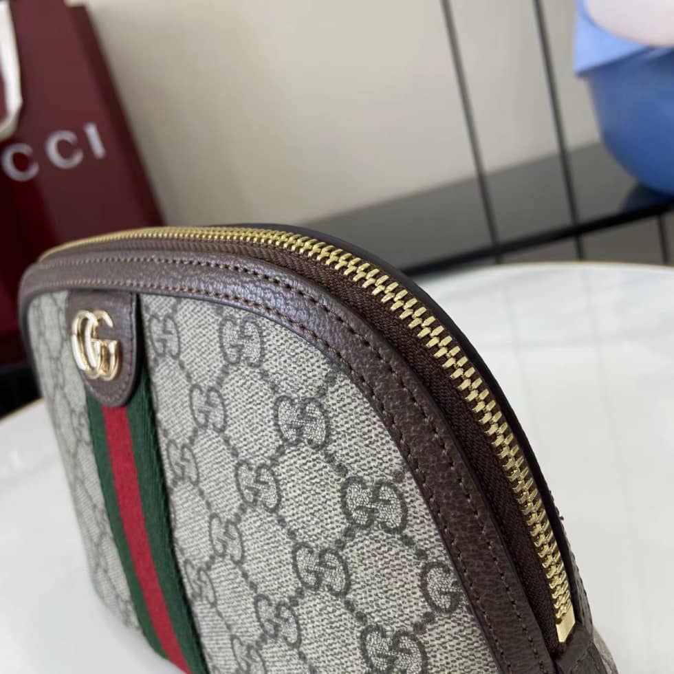 Gucci Ophidia Canvas Small Brown Cosmetic Case_5_160688 Gucci Ophidia Canvas Small Brown Cosmetic Case