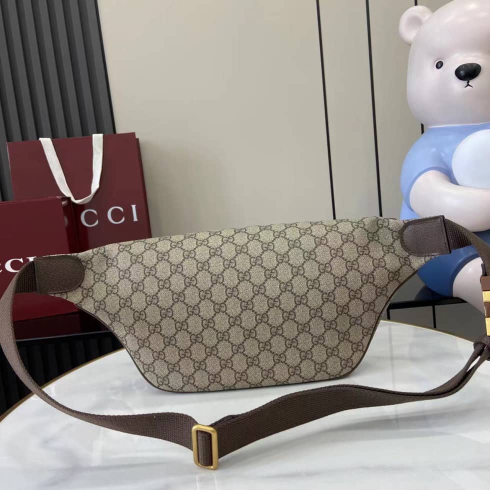 Gucci Ophidia Canvas Brown Belt Bag 839104_1_160698 Gucci Ophidia Canvas Brown Belt Bag 839104