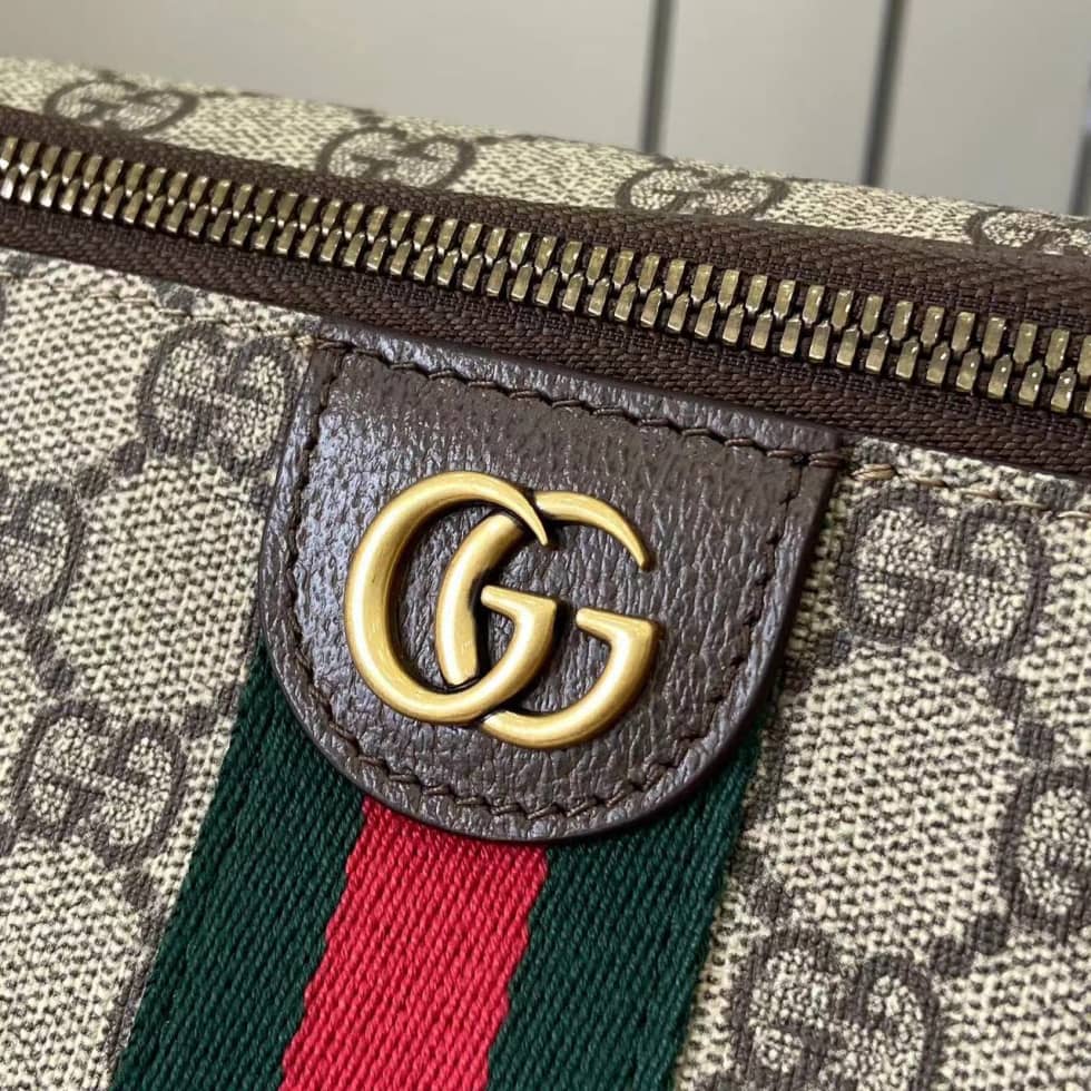 Gucci Ophidia Canvas Brown Belt Bag 839104_6_160698 Gucci Ophidia Canvas Brown Belt Bag 839104