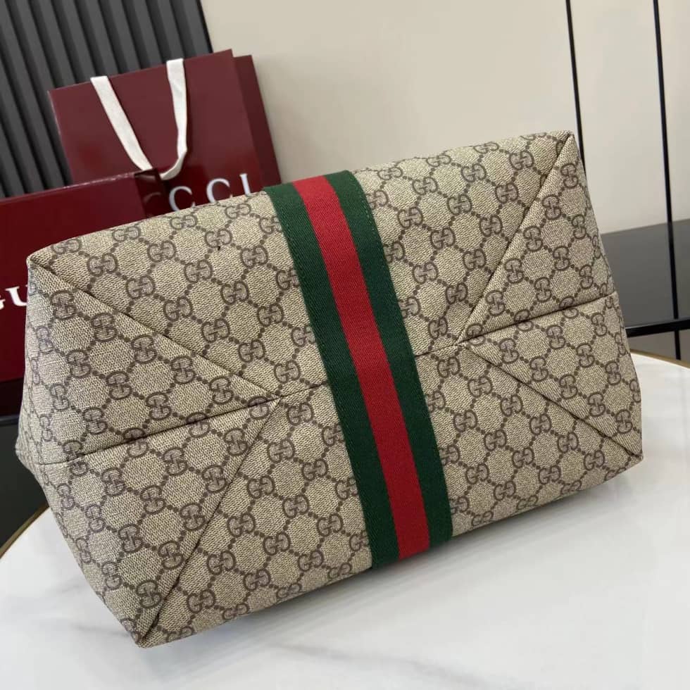 Gucci Ophidia Canvas Large Brown Tote Bag 836829_3_160708 Gucci Ophidia Canvas Large Brown Tote Bag 836829